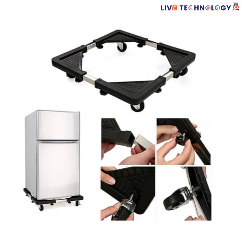 Multifunction Floor Trolley Stand Movable Washing Machine Fridge