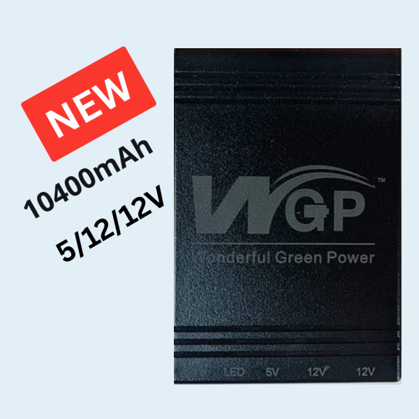 New Version WGP mini UPS 10400mAh – 5/12/12V